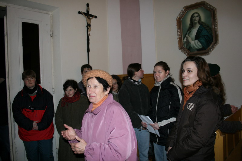 Minipou do kaple v Chlumu k Pann Marii Snn
