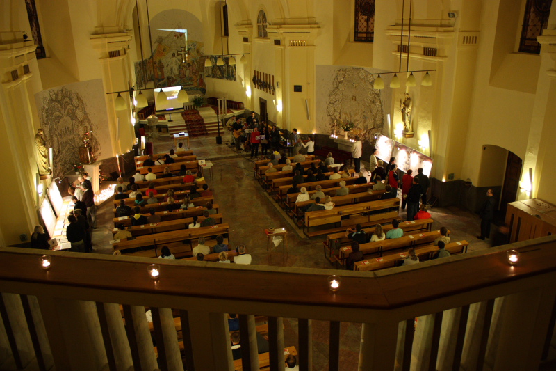 Noc kostel