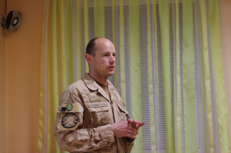 Npor. Jaroslav Zoubek – Služba vojenského kaplana v Afghánistánu