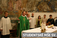 Studentská mše svatá ve Zlíně